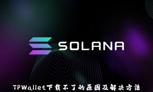
TPWallet下载不了的原因及解决方法
