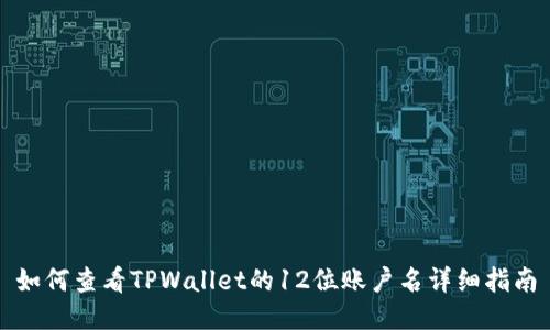 如何查看TPWallet的12位账户名详细指南